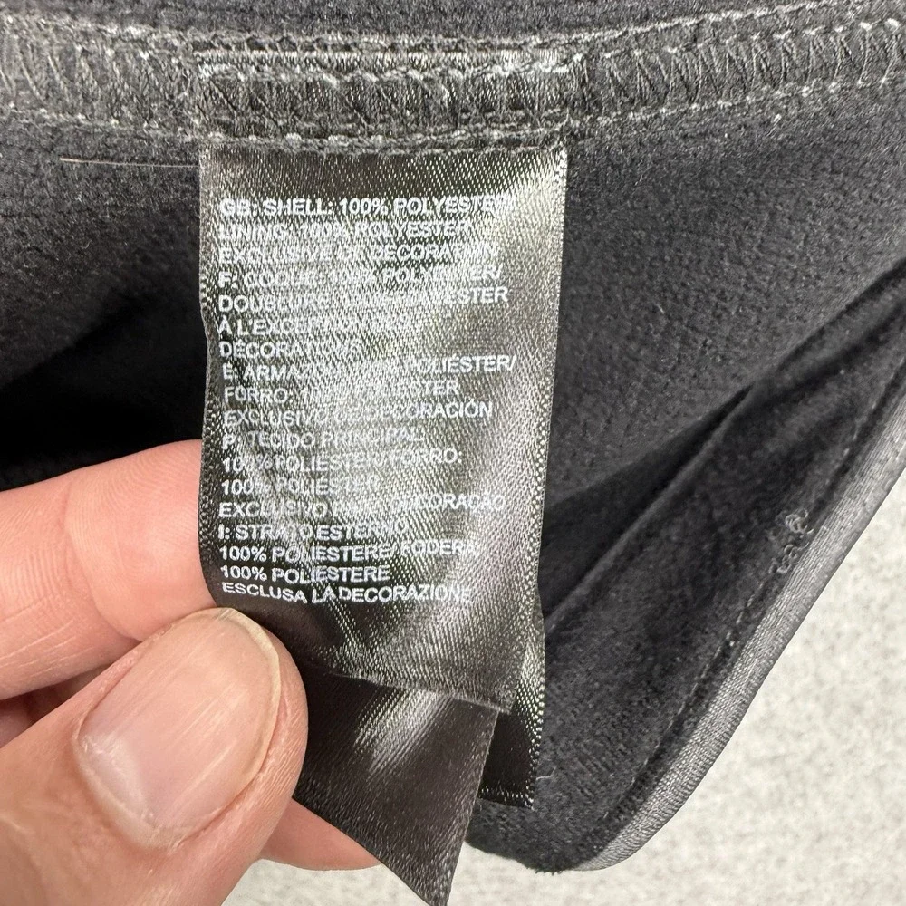 The North Face Jacket Mens‎ Medium Gray Windwall Apex Full Zip Softshell Outdoor